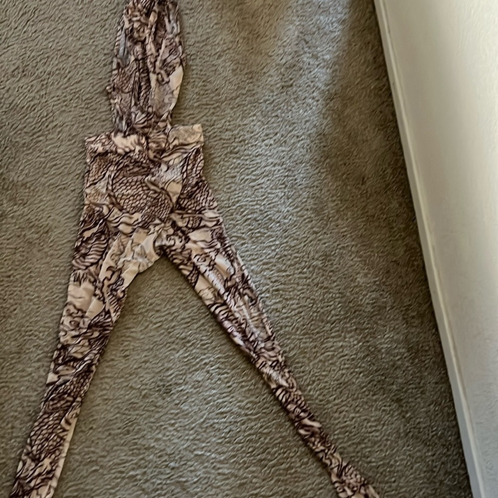 See through jump suit